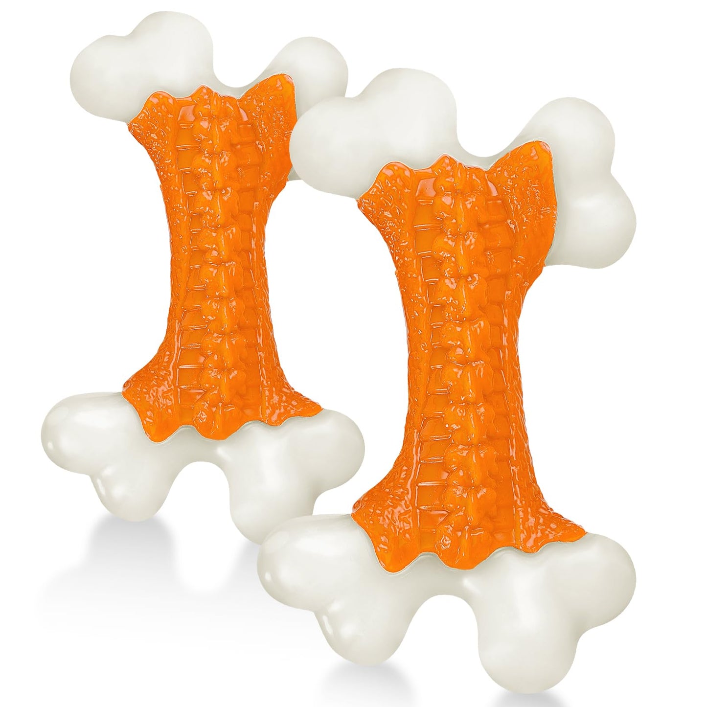 Tough Dog Toys, Toys for Aggressive Chewers Large Breed, Chew Dogs, Bone Toy Nylon Dogs Almost Indestructible