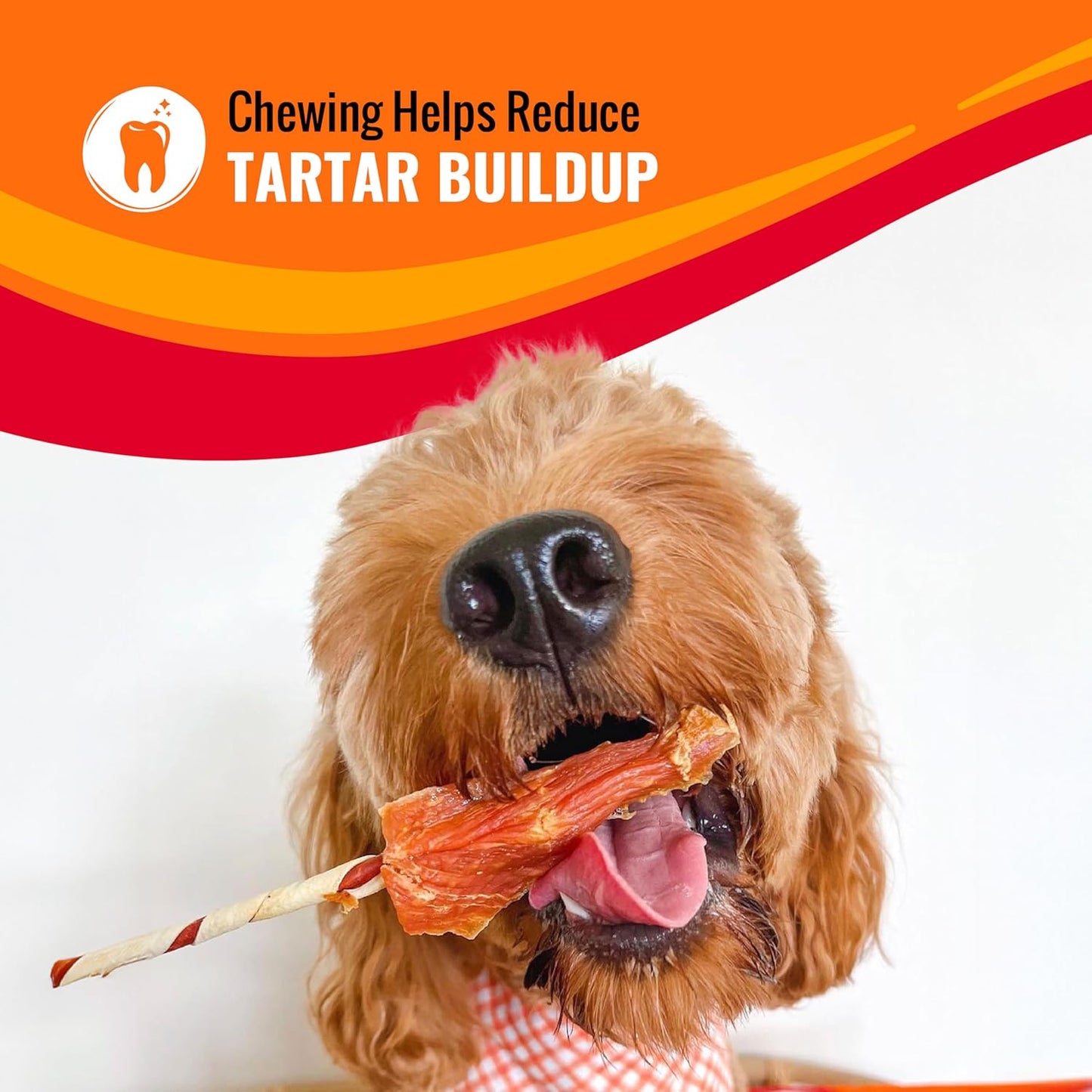 Good ‘n’ Fun Triple Flavor Wings Chews for All Dogs, Treat Your Dog to Long-Lasting Chews Made with Chicken, Pork Hide and Beef Hide, , 4 Ounces